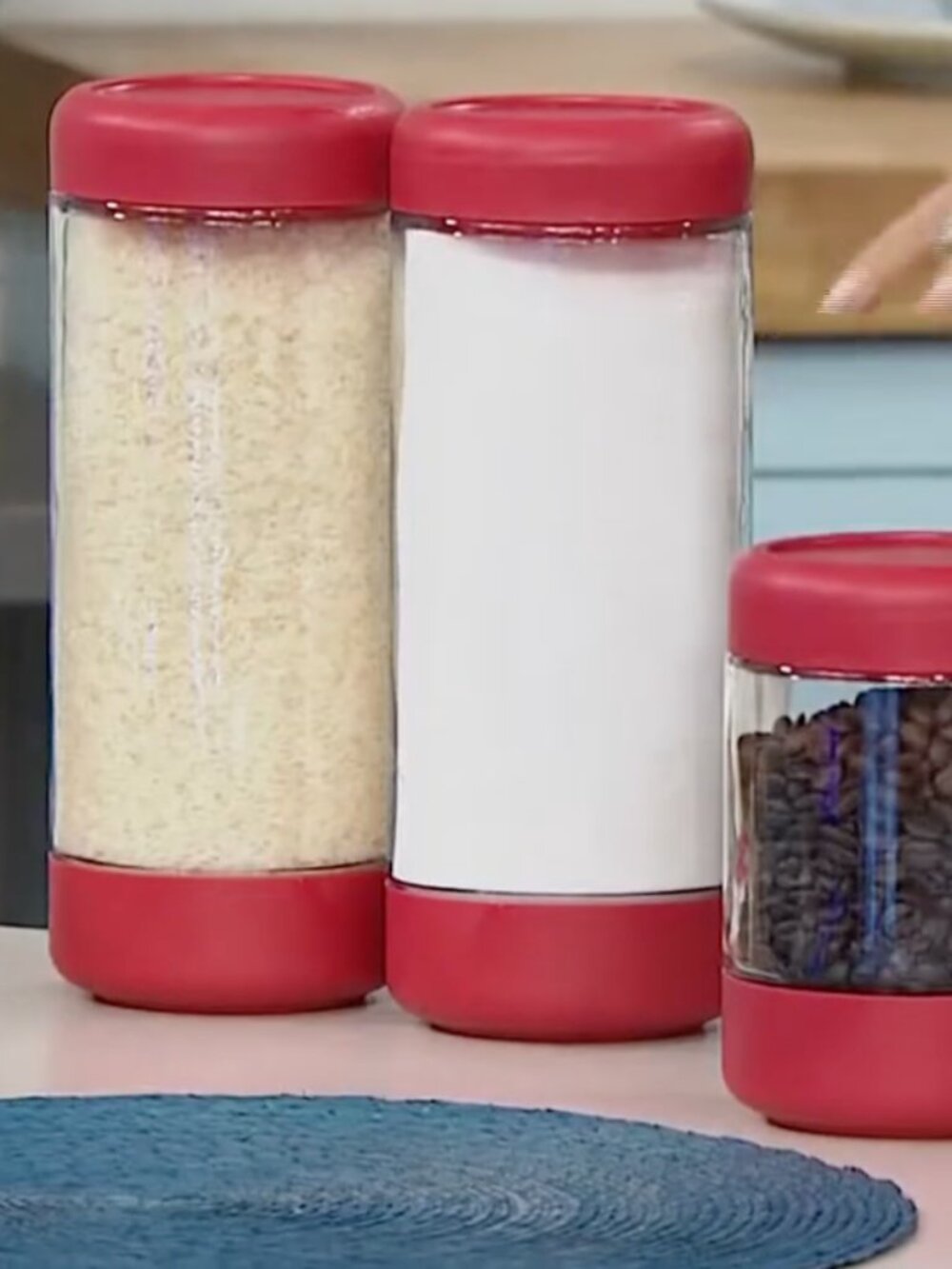 Anchor Hocking Pantry 12piece Set of Revolution Storage Jars